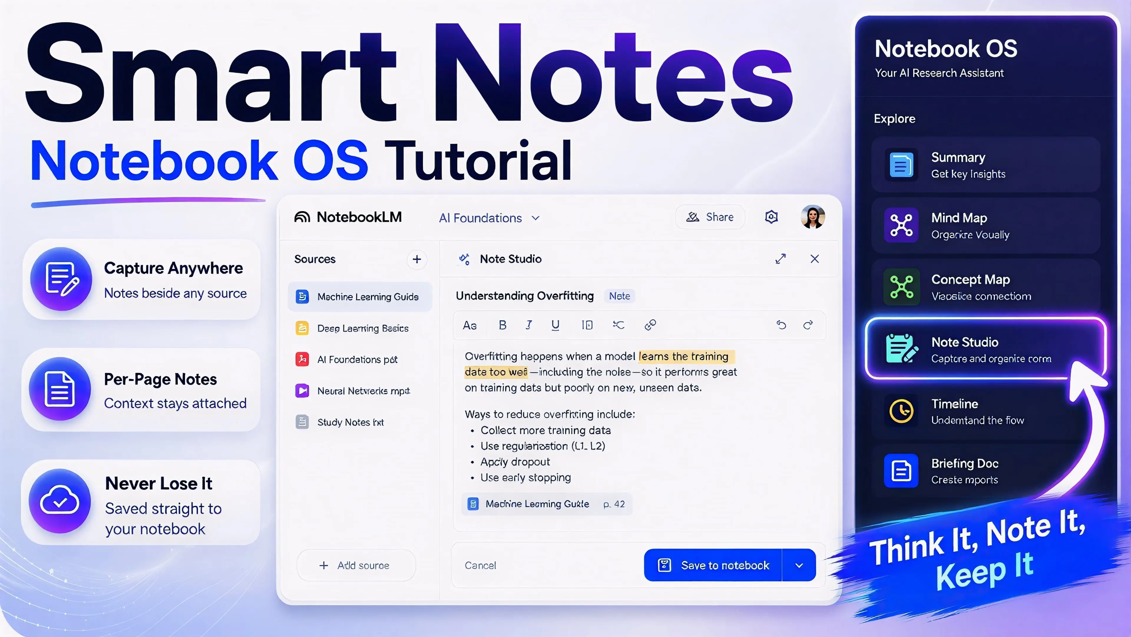 Tomar notas en Notebook OS