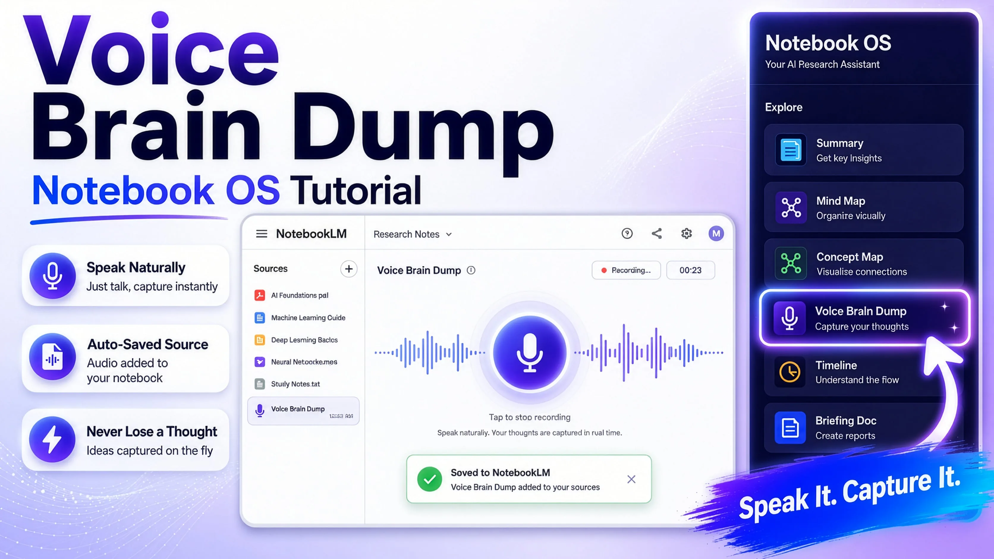 Tutorial del Voice Brain Dump